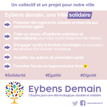 Habiter Eybens demain … Une ville SOLIDAIRE